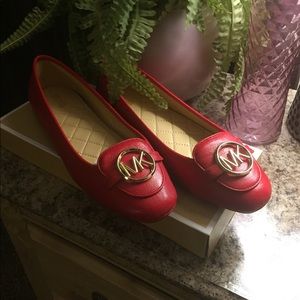 Michael Kors red flats